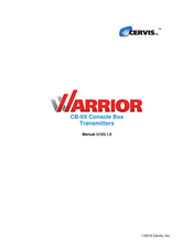 Cervis Warrior CB-9X3JS Manual