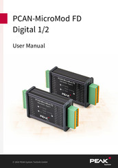 Peak PCAN-MicroMod FD Digital 1 User Manual