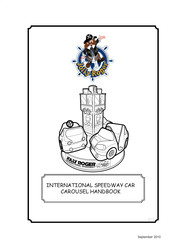 Jolly Roger INTERNATIONAL SPEEDWAY CAR CAROUSEL Handbook