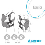 Maxi-Cosi Easia Instructions For Use & Warranty