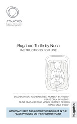 bugaboo turtle air by nuna manual