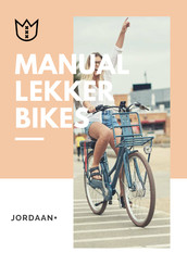 Lekker Bikes JORDAAN+ Manual
