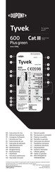 Dupont Tyvek 600 Plus CHA5 Instructions For Use Manual
