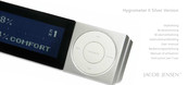 Jacob Jensen Hygrometer II Silver Version User Manual