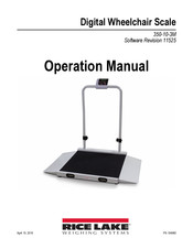 Rice Lake 350-10-3M Operation Manual