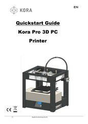 Kora Pro 3D PC Quick Start Manual