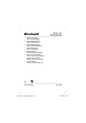 EINHELL 11028 Operating Instructions Manual