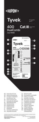 Dupont Tyvek 400 DualCombi TD125S Instructions For Use Manual