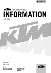 KTM 79607913044 Information