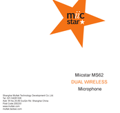 Miicstar MS62 Manual