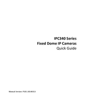 UNIVIEW IPC340 Series Quick Manual