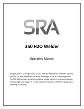 SRA 350 Operating Manual