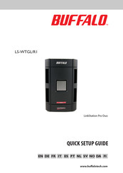 Buffalo LinkStation Pro Duo LS-WTGL/R1 Quick Setup Manual