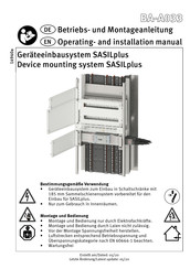JEAN MÜLLER BA-A033 Operating And Installation Manual