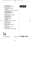 Alpha tools 44.310.42 Operating Instructions Manual