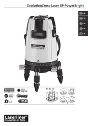 LaserLiner EvolutionCross-Laser 8P PowerBright Manual