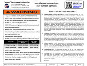 Cequent Performance Products CQT76046 Installation Instructions
