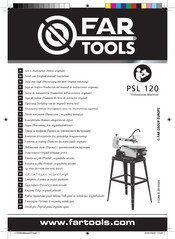 Far Tools PSL 120 Original Manual Translation