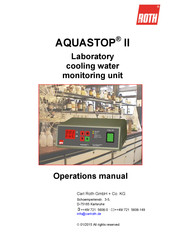 Roth AQUASTOP II Operation Manual