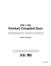 SI Pocket Duo 275 Installation Instructions Manual
