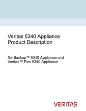 VERITAS NetBackup 5340 Appliance Product Description