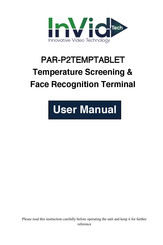 InVid PAR-P2TEMPTABLET User Manual