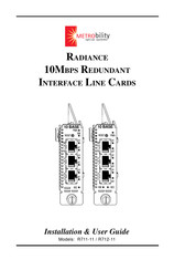 METRObility Optical Systems R711-11 Installation & User Manual