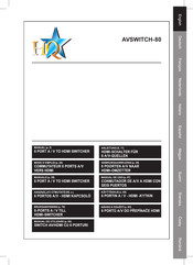 HQ AVSWITCH-80 Manual