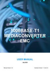 Technica Engineering 1000BASE-T1 MEDIACONVERTER EMC User Manual