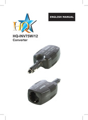 HQ HQ-INV75W/12 English Manual