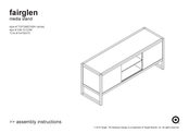 Target Fairglen TGFGMEDIWH Assembly Instructions Manual