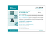 Jaquet HM 100 Operating Instructions Manual