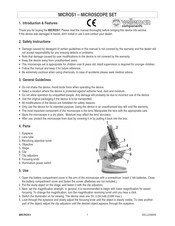 Velleman MICROS1 Manual