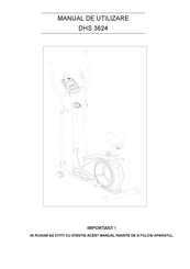 DHS Fitness 3624 User Manual