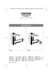 Grohe Eurotrend 33 218 Manual
