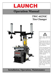 Launch TWC-412NIC Operation Manual