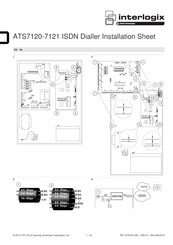 United Technologies Interlogix ATS7121 Installation Sheet