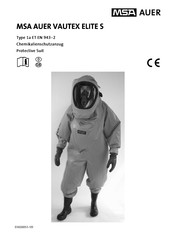 MSA AUER VAUTEX ELITE S Manual
