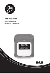 Goji GCDABN14 Instruction Manual