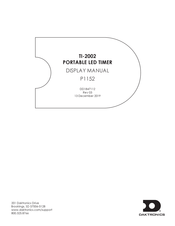 Daktronics TI-2002 Display Manual