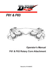 Dion F63 Operator's Manual