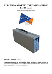 SOURCES LINE EM 50 Owner's Manual