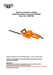 SHARKS SHK504 Instruction For Operation And Maintenance