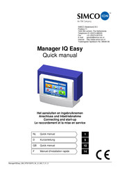 ITW SIMCO ION Manager IQ Easy Quick Manual