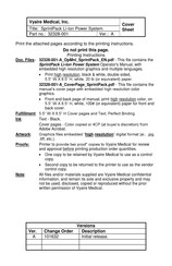 Vyaire SprintPack Operator's Manual