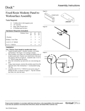 Kimball Office Dock Assembly Instructions Manual