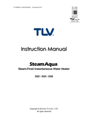 TLV SteamAqua SQ6 Instruction Manual