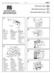 RS V9671 Instruction Leaflet
