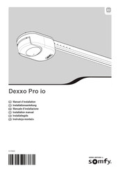 SOMFY Home motion Dexxo Pro io Installation Manual