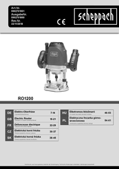 Scheppach 5902701901 Translation Of Original Operating Manual